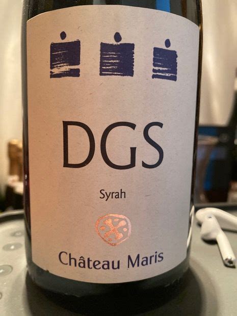 2009 Château Maris Syrah Dgs France Languedoc Roussillon Languedoc