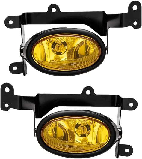 Amazon TRIBLE SIX Fog Lights W Switch Bulbs Wiring Kit Yellow