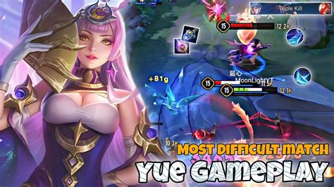 Yue Mid Lane Pro Gameplay Most Difficult Match With 330k Damage