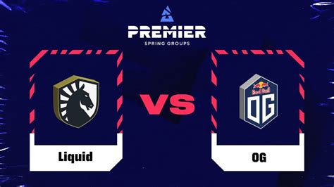 Liquid Vs OG Map 1 Ancient BLAST Premier Spring Groups 2023 YouTube