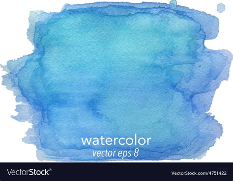 Abstract Watercolor Hand Paint Texture Royalty Free Vector