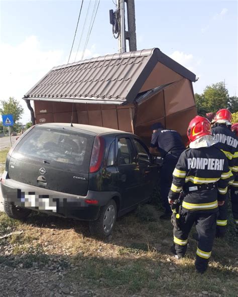 Accident rutier în localitatea Oțetoaia comuna Lunca Banului