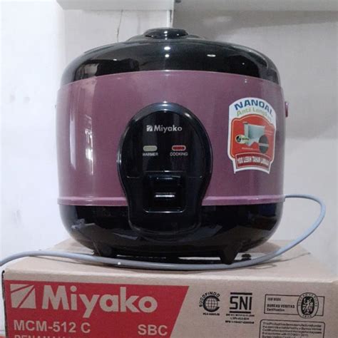 Jual Miyako Mcm C Sbc Rice Cooker Liter Shopee Indonesia