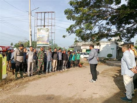 Camat Medang Kampai Kota Dumai Indra Gunawan Ssos MIP Lakukan Giat