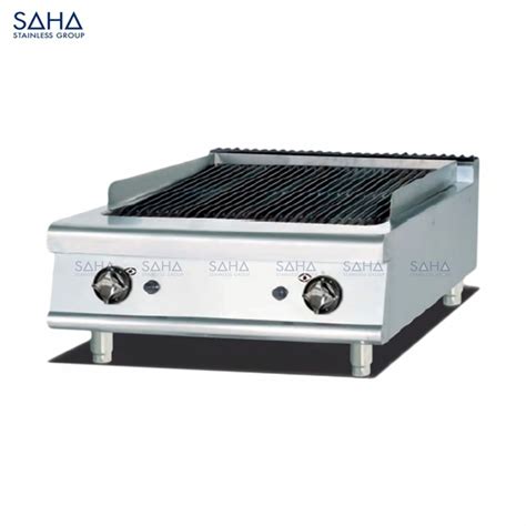 SAHA Gas Counter Top Lava Rock Grill 80 Cm SHLRS1CG80 บรษท สหสเ