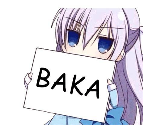 Baka Sticker - Baka - Discover & Share GIFs