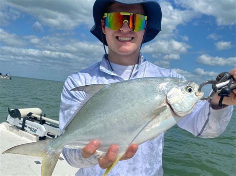 Fishing For Pompano In Crystal River, Florida