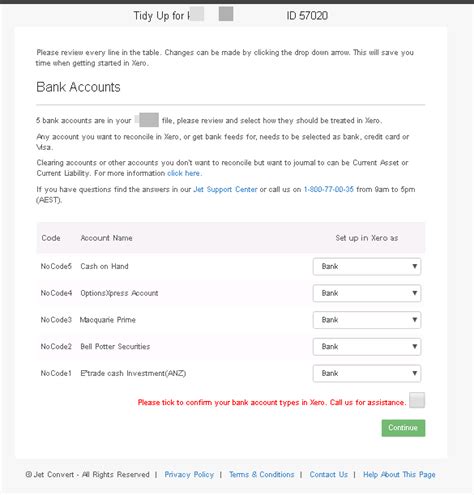 Bank Account Mapping Myob Reckon Quickbooks To Xero Conversion