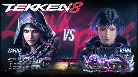 Chanel Zafina Vs Rd Reina Tekken Youtube