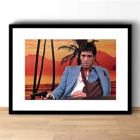 Scarface Poster Etsy