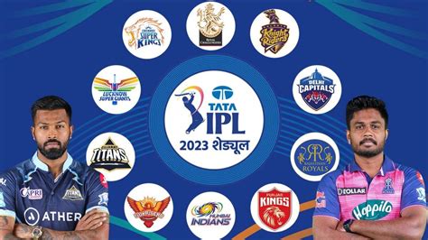 IPL 2023 Schedule Released: Complete Fixtures and Venue Details