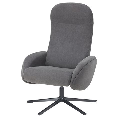 NÄTTRABY Fauteuil pivotant inclinable Tallmyra gris moyen IKEA Suisse