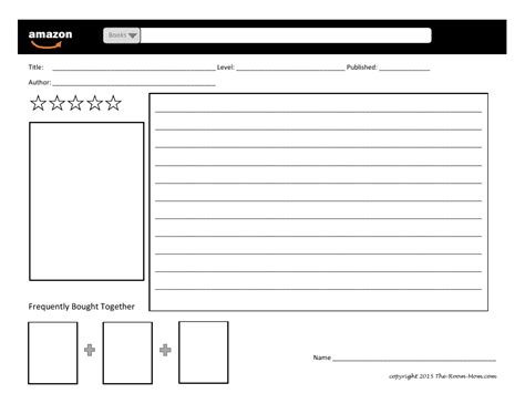 Amazon Layout Book Report Template - Fill Out, Sign Online and Download ...