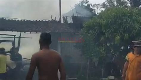 Rumah Warga Centong Ludes Dilalap Si Jago Merah Media Brantas