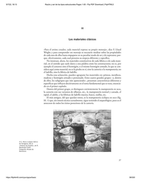 Raz N Y Ser De Los Tipos Estructurales Pdf