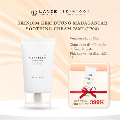 Kem dưỡng da giảm mụn Chiết Xuất Rau Má Skin1004 Madagascar Centella