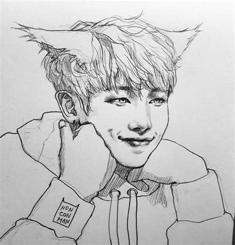 Fanart Kpop Kpop Drawings Dibujos Cute Sketch Inspiration Art