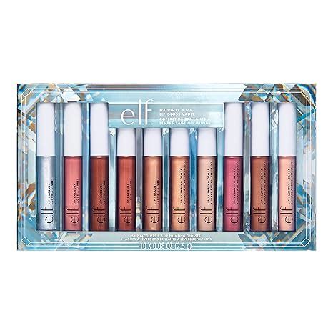 Amazon E L F Cosmetics Naughty Nice Lip Gloss Vault Lip