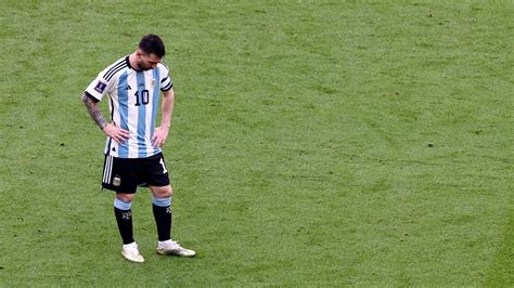 Messi Da La Cara Tras La Derrota De Argentina Frente A Arabia Saudí En El Mundial Es Un Golpe