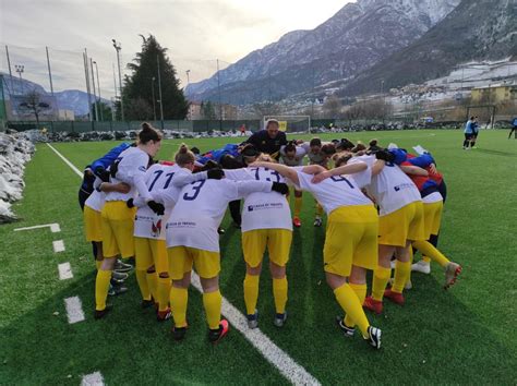 Il Trento Riparte Con Una Bella Vittoria Trento Calcio Femminile