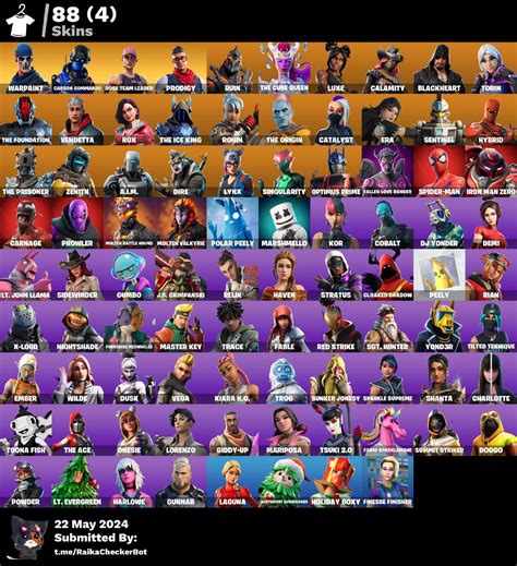 Pc Psn Xbox Skins Og Stw Carbon Commando Prodigy Ruin