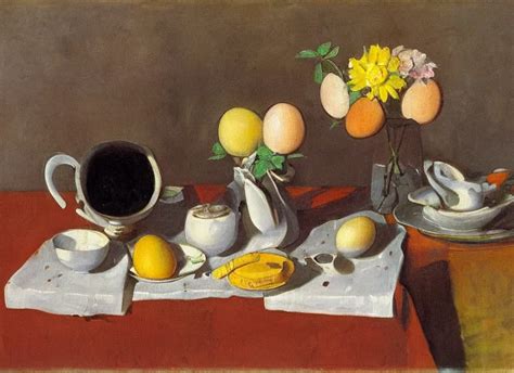 A Surreal Painting Of A Breakfast Still Life Coffee Stable Diffusion