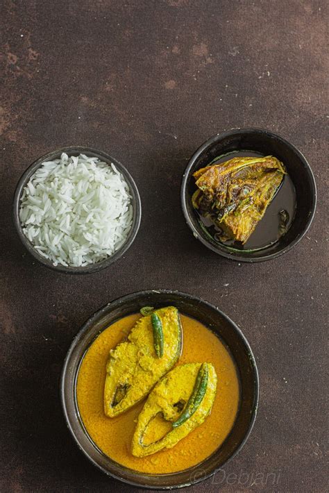 Doi Ilish Or Hilsa Fish Cooked With Curd Recipe Step By Step