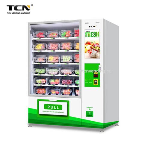 TCN Egg Sandwich Fruit Salad Cupcake Food Vending Machine Supplier