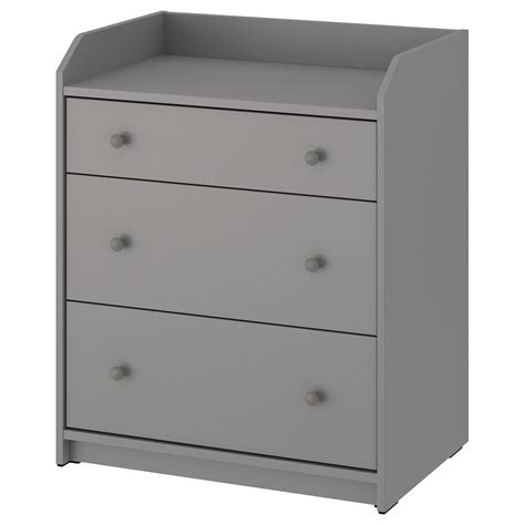 Hauga Commode Tiroirs Gris X Cm Ikea Belgique