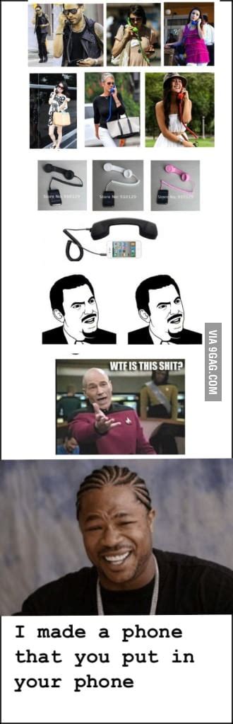 Phone Pluged Into Phone 9gag