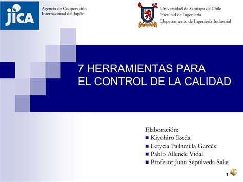 7 Herramientas Para El Control De La Calidadpdf