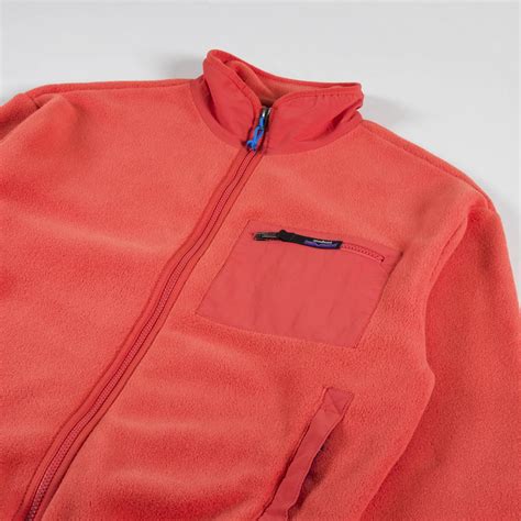 Patagonia Womens Synchilla Insulated Fleece Jacket Pimento Red