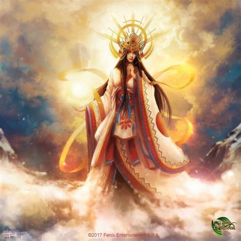 Amaterasu Japanese Myth Goddess Of The Sun And Universe Anime