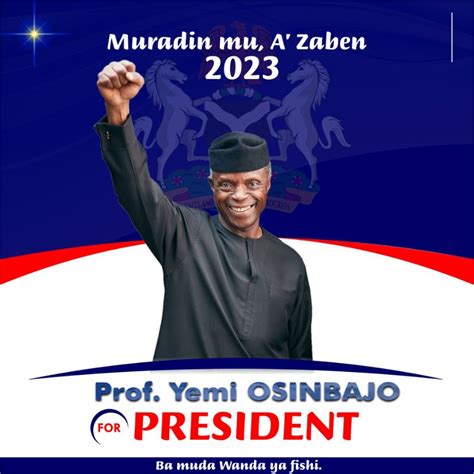 2023 Presidency Osinbajos Posters Flood Benue [photos]