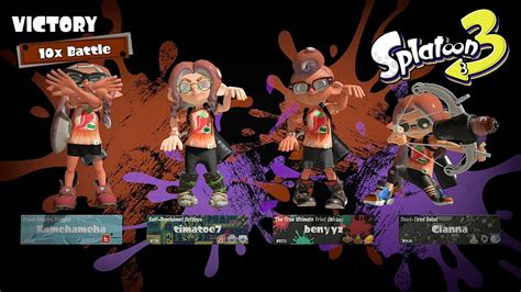 END OF SPLATFEST REACHING SPICY RULER 4 SPLATOON 3 ONLINE PLAY