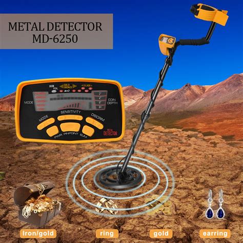 Md Pro Underground Metal Detector Md Professionele Goud