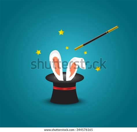 122 Magician Pulls Rabbit Out Hat Stock Vectors And Vector Art