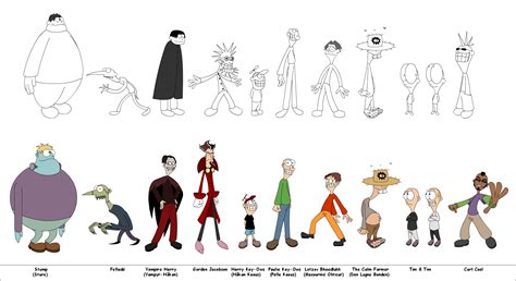 Crazy Town Characters by Kurvos on DeviantArt