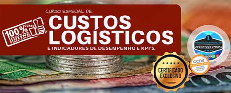 Custos Logísticos e KPI s Indicadores de Desempenho online Sympla