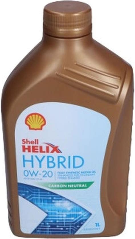 Shell Helix Hybrid W Synthetic Engine Oil Api Sp Ilsac Gf A