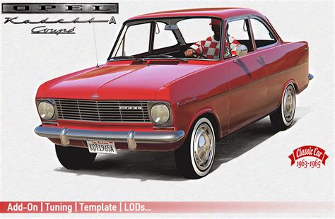 Opel Kadett A Coupé [Add-On | Tuning | Template | LODs] - GTA5-Mods.com