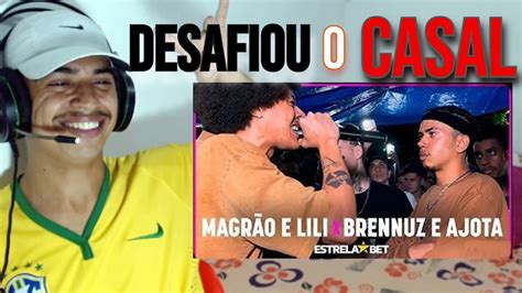 Vitor REACT MAGRÃO e LILI x BRENNUZ e AJOTA GRANDE FINAL 86ª