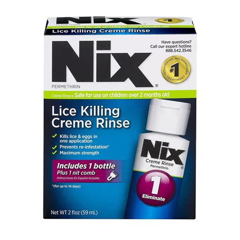 Nix Lice Killing Creme Rinse 2 Fl Oz