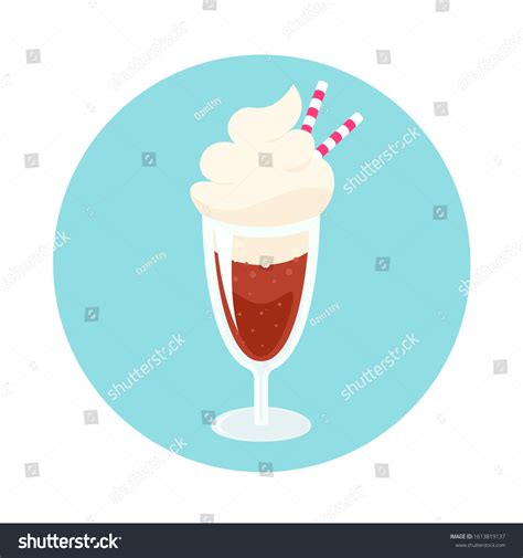 Root Beer Float Clipart Image Isolated Stock Vector (Royalty Free) 1613819137 | Shutterstock