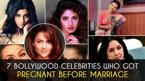 Bollywood Celebrities Who Got Pregnant Before Marriage Youtube