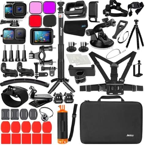 Kit De Accesorios Husiway Para Gopro Hero 12 11 10 9 Black Cubierta De