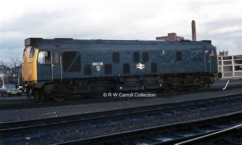 24115 Class 24 Number 24 115 At Haymarket Depot Robertcwp Flickr