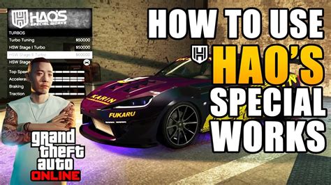 How To Unlock Use Hao S Special Works Workshop In GTA 5 Online What