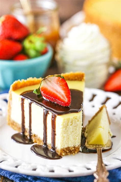 Classic Cheesecake Recipe With Video Life Love And Sugar