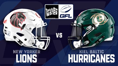 GFL New Yorker Lions Braunschweig Vs Kiel Baltic Hurricanes Video